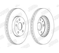 JURID 562462JC-1 Disco freno