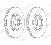 JURID 562520JC-1 Disco freno
