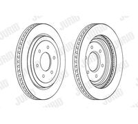 JURID 563024JC-1 Disco freno