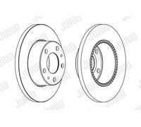 JURID 569106J Disco freno per IVECO