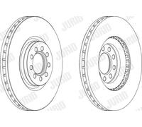 JURID 569164J Disco freno per IVECO