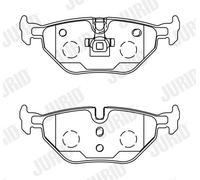 JURID 571960J Kit pastiglie freno, Freno a disco per ALPINA,BMW,MG,ROVER,SAAB,WI