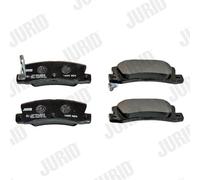 JURID 572182J Kit pastiglie freno, Freno a disco per TOYOTA