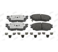JURID 572489J Kit pastiglie freno, Freno a disco per MAZDA 6