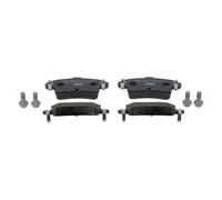 JURID Kit pastiglie freni posteriori 573055J per NISSAN, OPEL, RENAULT, VAUXHAL