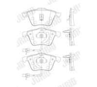 JURID 573145J Kit pastiglie freni