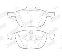JURID 573209D Kit pastiglie freno, Freno a disco per FORD,FORD AUSTRALIA,MAZDA,M
