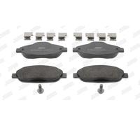 JURID 573241J KIT PASTIGLIE FRENO, FRENO A DISCO