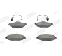 JURID 573267J Kit pastiglie freno, Freno a disco per FIAT,FORD