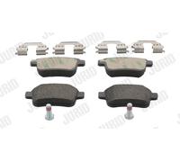 JURID 573272J KIT PASTIGLIE FRENO, FRENO A DISCO