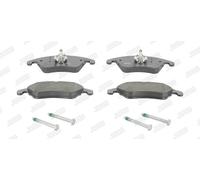 JURID 573291J KIT PASTIGLIE FRENO, FRENO A DISCO