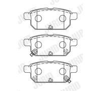 JURID 573384J Kit pastiglie freno, Freno a disco per SUZUKI