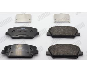 JURID 573407J Kit pastiglie freno, Freno a disco per HYUNDAI,KIA
