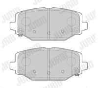 JURID 573412J Kit pastiglie freno, Freno a disco per CHRYSLER,DODGE,FIAT,LANCIA,