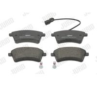 JURID 573436J Kit pastiglie freno, Freno a disco per RENAULT