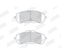 JURID 573620J Kit pastiglie freno, Freno a disco per CITROËN,OPEL,PEUGEOT,VAUXHA