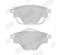 JURID 573622J KIT PASTIGLIE FRENO, FRENO A DISCO
