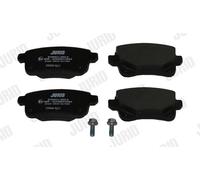 JURID 573660J Kit pastiglie freno, Freno a disco per RENAULT