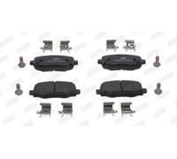 JURID 573693J KIT PASTIGLIE FRENO, FRENO A DISCO
