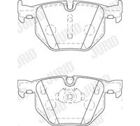 JURID 573744J Kit pastiglie freno, Freno a disco per BMW