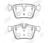 JURID 573772J Kit pastiglie freno, Freno a disco per JAGUAR,LAND ROVER,POLESTAR,