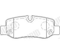 JURID 573798J Kit pastiglie freno, Freno a disco per MERCEDES-BENZ