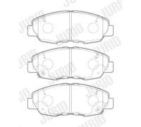 JURID 573807J Kit pastiglie freno, Freno a disco per HONDA