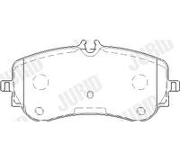 JURID 573832J Kit pastiglie freno, Freno a disco per MAN,VW