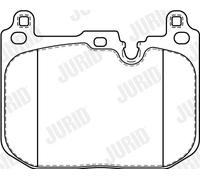 JURID 573854J Kit pastiglie freno, Freno a disco per MINI