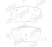 JURID 573874J Kit pastiglie freno, Freno a disco per VOLVO XC40