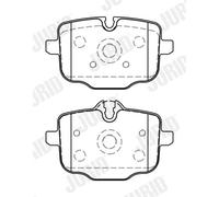 JURID 573878J Kit pastiglie freno, Freno a disco per BMW