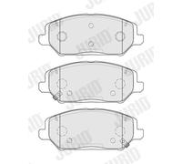 JURID 574057J Kit pastiglie freno, Freno a disco per HYUNDAI,KIA