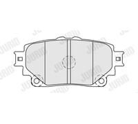 JURID 574089J Kit pastiglie freno, Freno a disco per LEXUS,TOYOTA