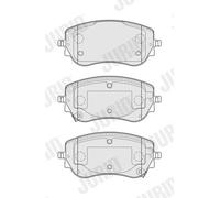 JURID 574107J Kit pastiglie freno, Freno a disco per ABARTH,FIAT