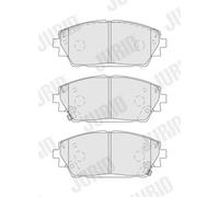 JURID 574108J Kit pastiglie freno, Freno a disco per MAZDA
