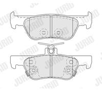 Jurid Kit pastiglie freni 574222J – Freno a disco per Honda Jazz V