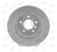 JURID Dischi-Freno Ø298 MM Ventilato per BMW 5er E39 Alpina B10