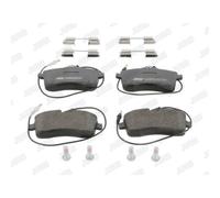JURID Kit Pastiglie Freno a Disco Asse Anteriore per Peugeot 407 Sw 6E_2.0