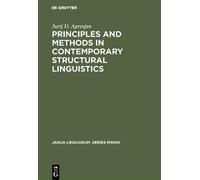 Jurij D. Apresj Principles and Methods in Contemporary Struct (Copertina rigida)