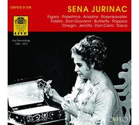Sena Jurinac Arias from Figaro, Ariadne Auf Naxos, Der Rosenkavalier (CD) Album