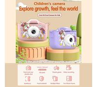 Juroupi 1080P Fotocamera Digitale per Bambini Fotocamera per Bambini 48MP HD Fotocamera per Selfie per Bambini per Ragazzi e Ragazze con Schermo IPS da 2,0 Pollici Funzione OTG