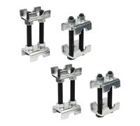 Juroupi 4 Pacchetto a Bobina a Molla Molla Booster in Lega in Lega di Alluminio Compressore 1" 2" Altezza di Sollevamento o Abbassamento per Pneumatico per Auto (4 pezzi)