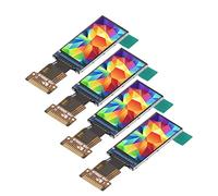 Juroupi 4PCS 0.96IN TFT Schermata a Colori Interfaccia SPI ST7735S Modulo di Visualizzazione IPS IPS 80x160 Montaggio di Saldatura