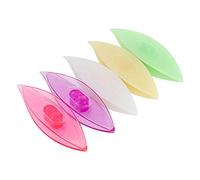 Juroupi 5 Pezzi di Navetta per Chiacchierino Set di Accessori per Cucire Strumenti Artigianali per la Lavorazione del Pizzo Fai da Te in Plastica (#3)
