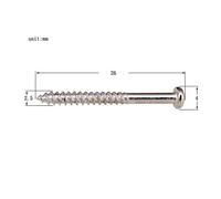 JUROUPI 8pcs Metal Electric Guitar Bass Coint Plave Maunting Viti Pickup Regola Viti di Altezza con Molle 2,5 * 26 Mm per Accessorio per Chitarra di Marca professionale. (Argento)