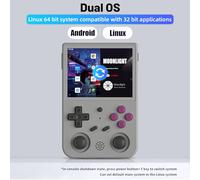 Juroupi Console di Gioco Portatile retrò JURUOPI RG353V da 3,5 Pollici di Gioco IPS Game Player Supporta 5G WiFi 4.2 BT Portable Video Player con lo Streaming di Combattimento Online (#3)