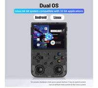 Juroupi Console di Gioco Portatile retrò JURUOPI RG353V da 3,5 Pollici di Gioco IPS Game Player Supporta 5G WiFi 4.2 BT Portable Video Player con lo Streaming di Combattimento Online (#7)