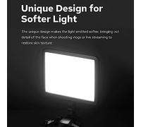 Juroupi JUROUPI LDP18D LED LED Video Pannello Luce Pannello Luce 21W Riempimento 5600K LULLIGUAGGIO REGOLABILE 22 FX Effetti di Illuminazione FX Modi di Alimentazione Dual Power Adapter per (UE e