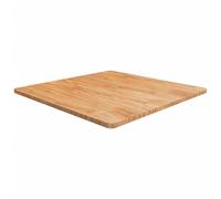 Juroupi Piano Tavolo Quadrato Marrone Chiaro 90x90x2,5 Rovere Trattato,Piano Tavolo Moderno,Piano per Tavolo,Ideale per Scrivania/Pranzo/Caffè/Cucina-343033