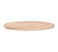 Juroupi Piano Tavolo Rotondo Ø70x2,5 cm Massello di Rovere Non Trattato,Piano Tavolo Moderno,Piano per Tavolo,Ideale per Scrivania/Pranzo/Caffè/Cucina-342904